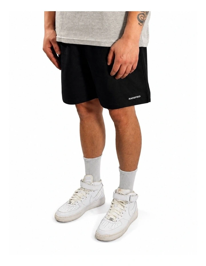 Linen Shorts in Black image 1