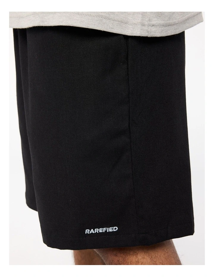 Linen Shorts in Black image 6