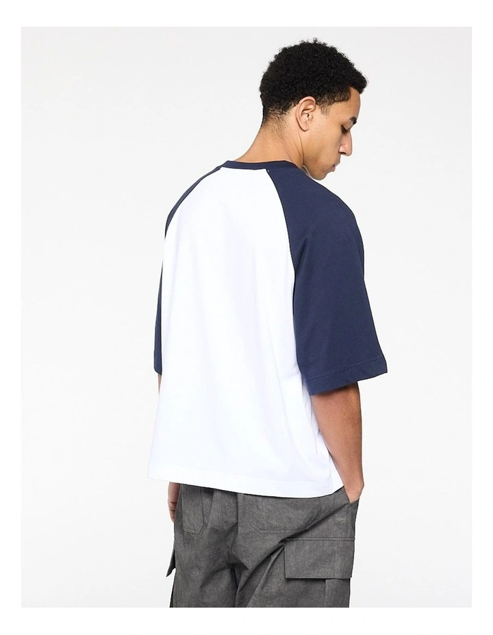 Raglan T-Shirt in White image 4