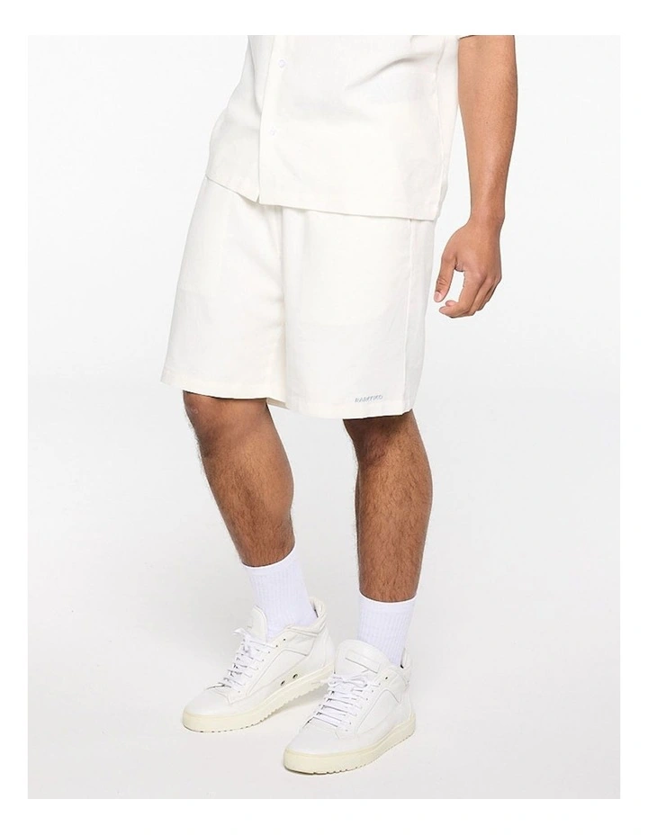 Rarefied Linen Shorts - White image 2
