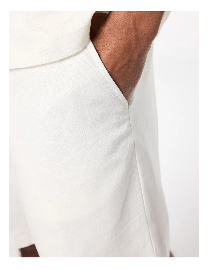 Rarefied Linen Shorts - White image 5