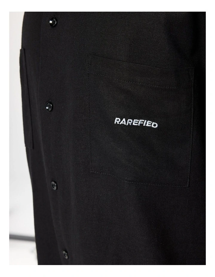 Linen Summer Shirt - Black image 6
