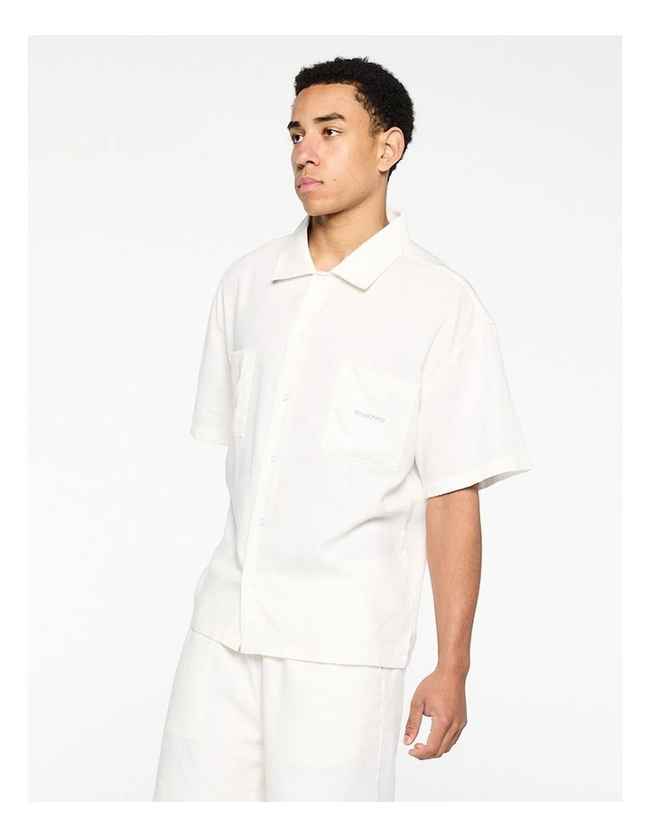 Linen Summer Shirt - White image 3