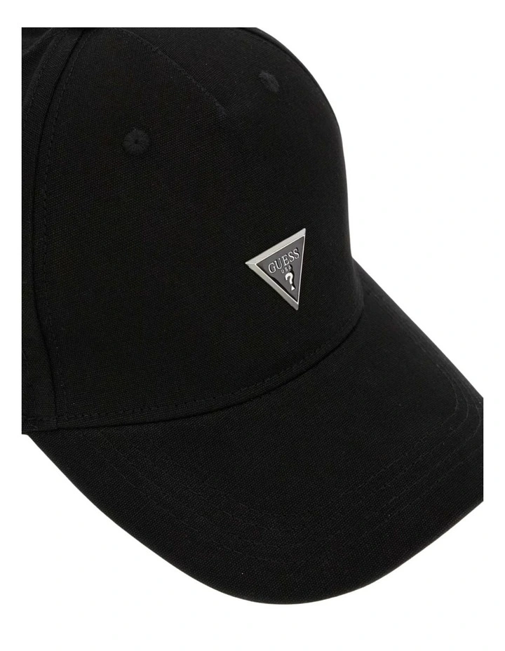 London Baseball Cap in Black image 3