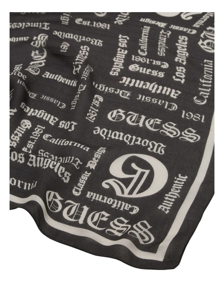 Gothic Scarf in Black image 2