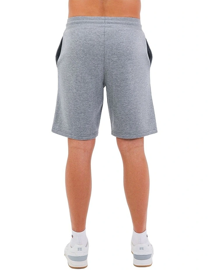 Brooklyn Loose Fit Mens Trackshort - Mid Grey Marle image 2