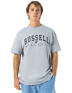 Thick And Thin Mens Tee - Grey Marle