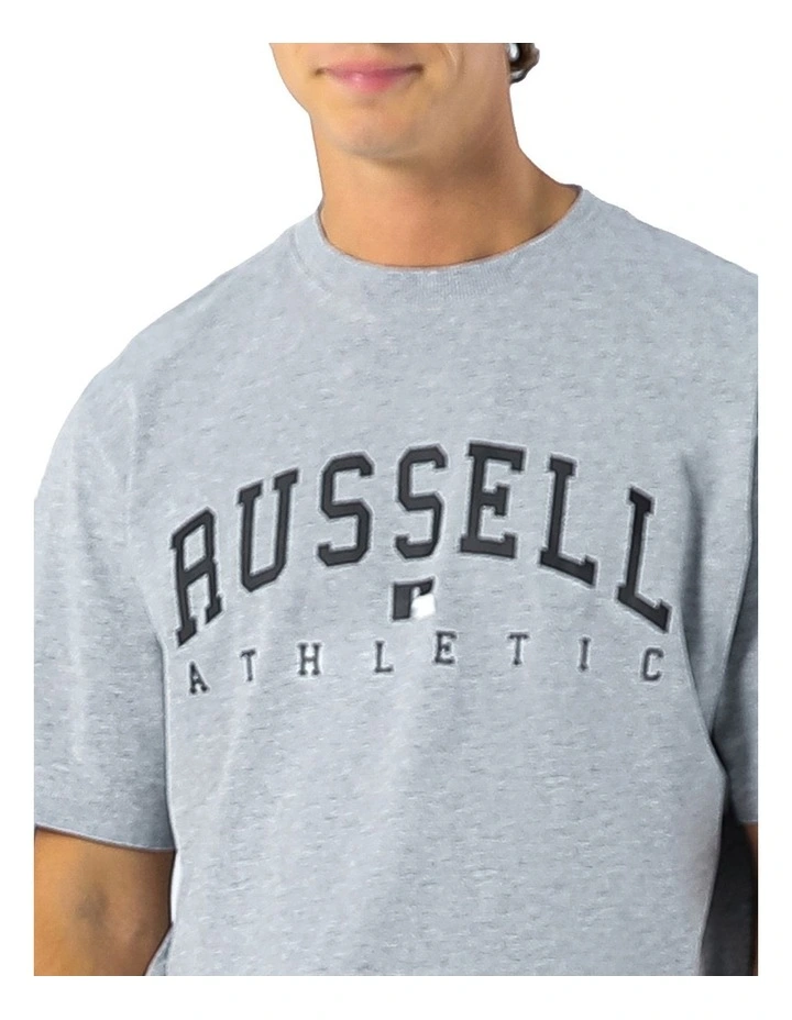 Thick And Thin Mens Tee - Grey Marle image 4