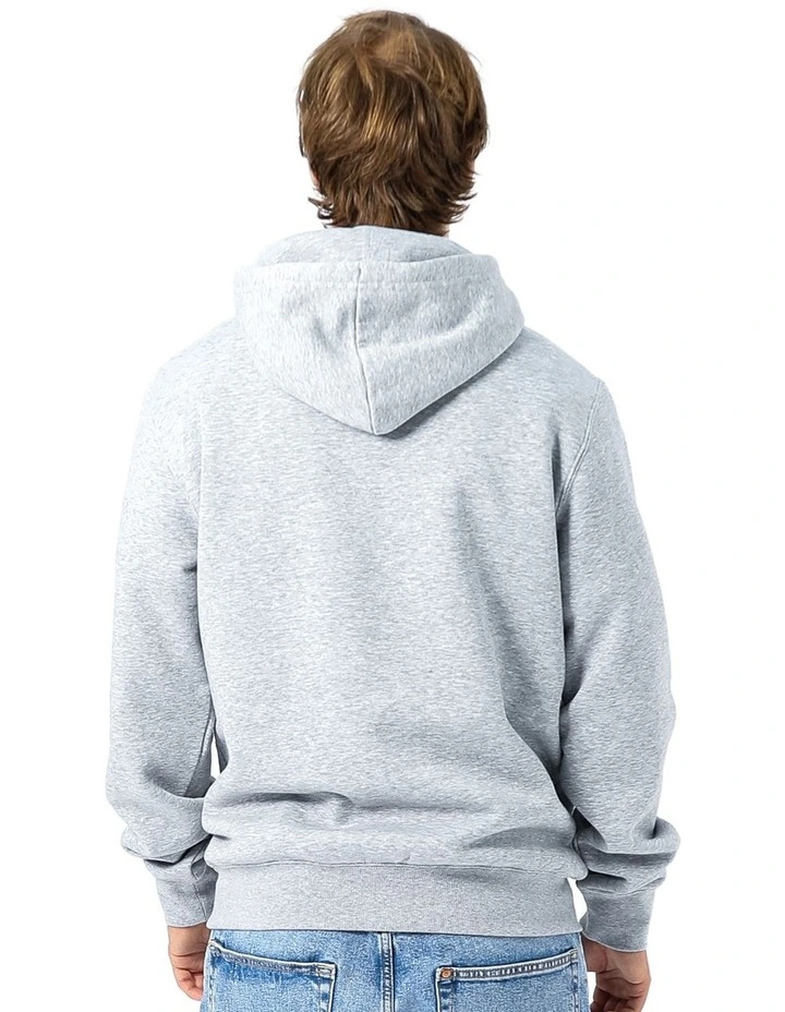 Mens Mascot Hoodie - Grey Marle image 2