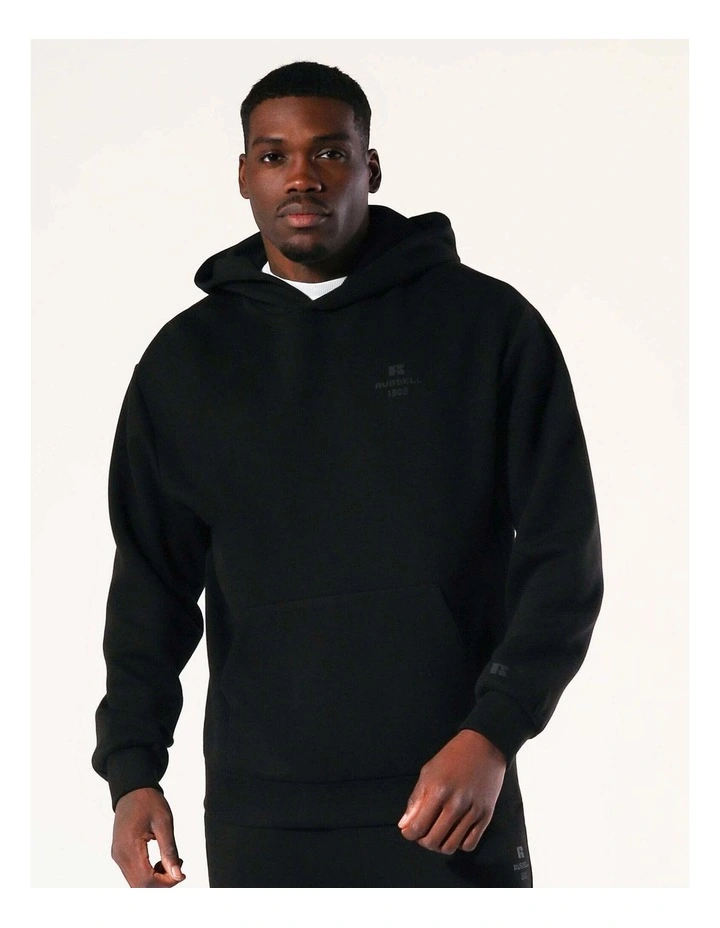 Men's R Tech Leisure 1902 Hoodie - Black image 1