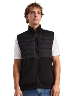 Hurricane Hybrid Mens Vest - Black