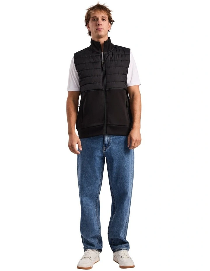 Hurricane Hybrid Mens Vest - Black image 4