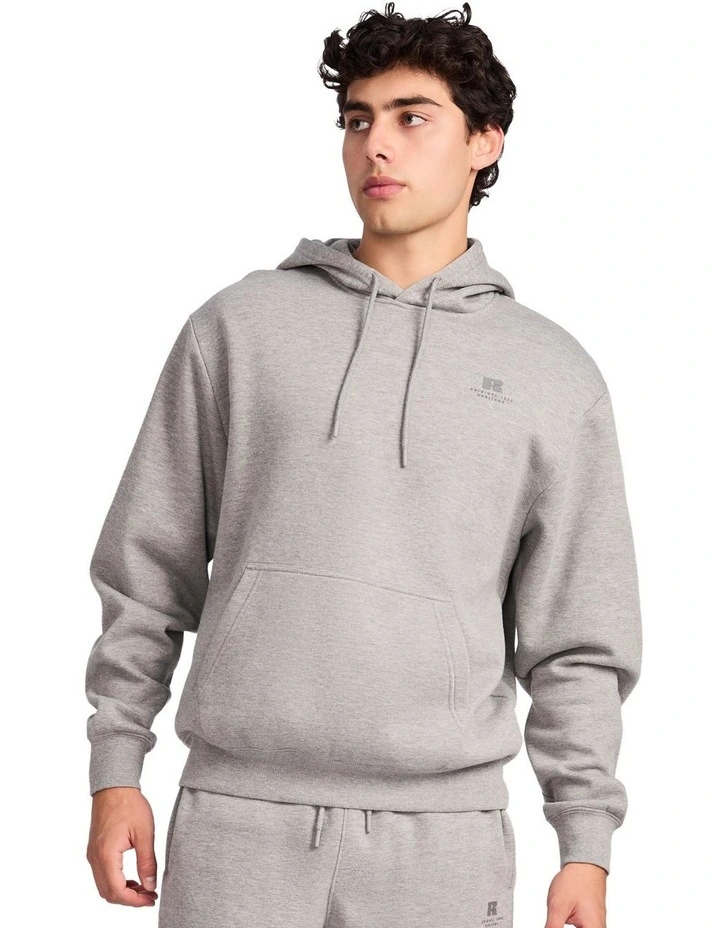 Brooklyn Men's Hoodie - Mid Grey Marle image 1