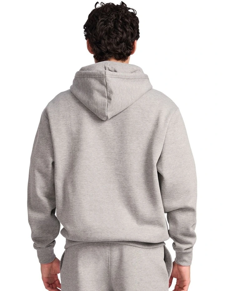 Brooklyn Men's Hoodie - Mid Grey Marle image 2