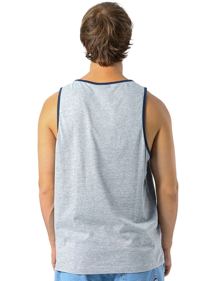 Eagle Arch Men's Tank - Grey Marle image 2