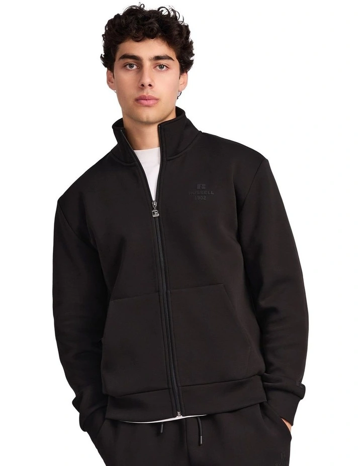 R Tech Leisure Men's Track Jacket - Black image 1