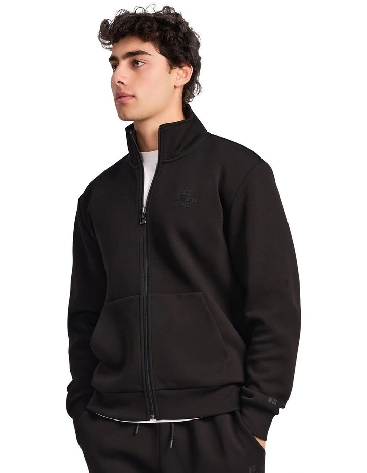 R Tech Leisure Men's Track Jacket - Black image 3