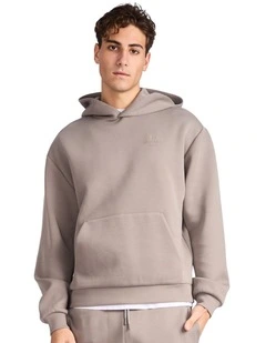 R Tech Leisure Mens Hoodie - Putty