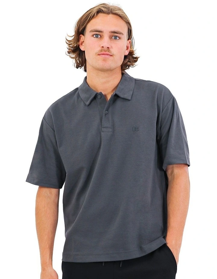 R Tech Leisure Men's Polo - Iron image 1