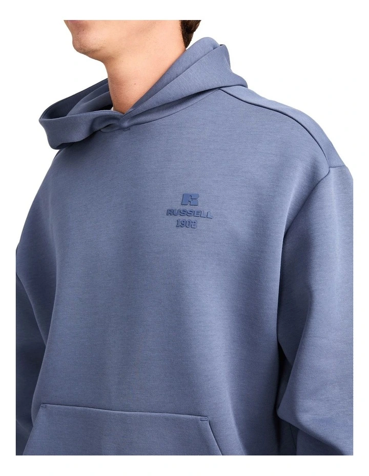 R Tech Leisure Mens Hoodie - Denim Blue image 4