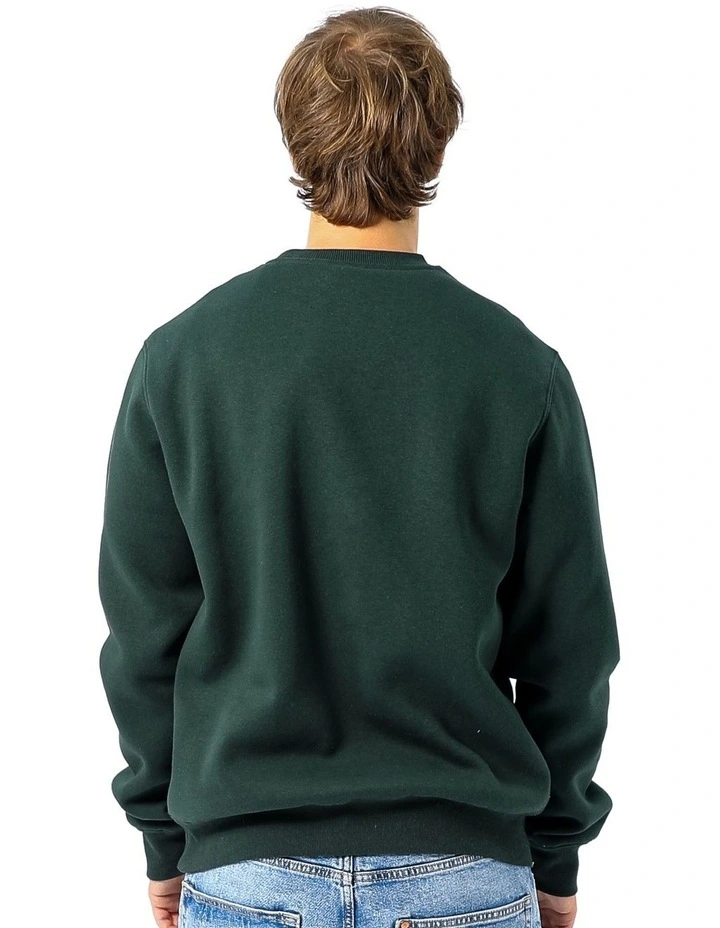 Script Arch Mens Crew - Dark Forest image 3