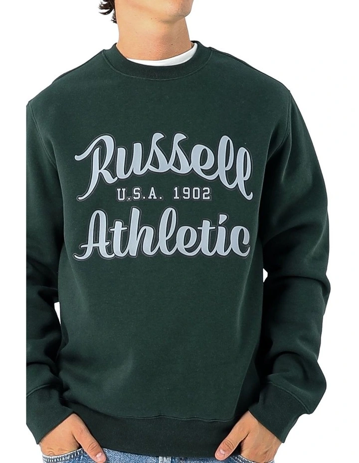 Script Arch Mens Crew - Dark Forest image 4