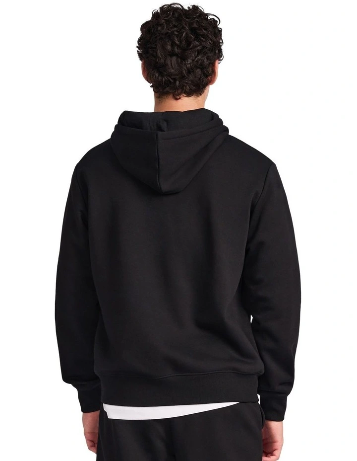 Brooklyn Men's Zip Through Hoodie - Black image 2