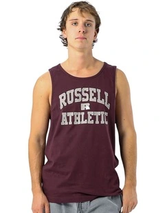 Eagle Arch Men's Singlet - Plum Wine