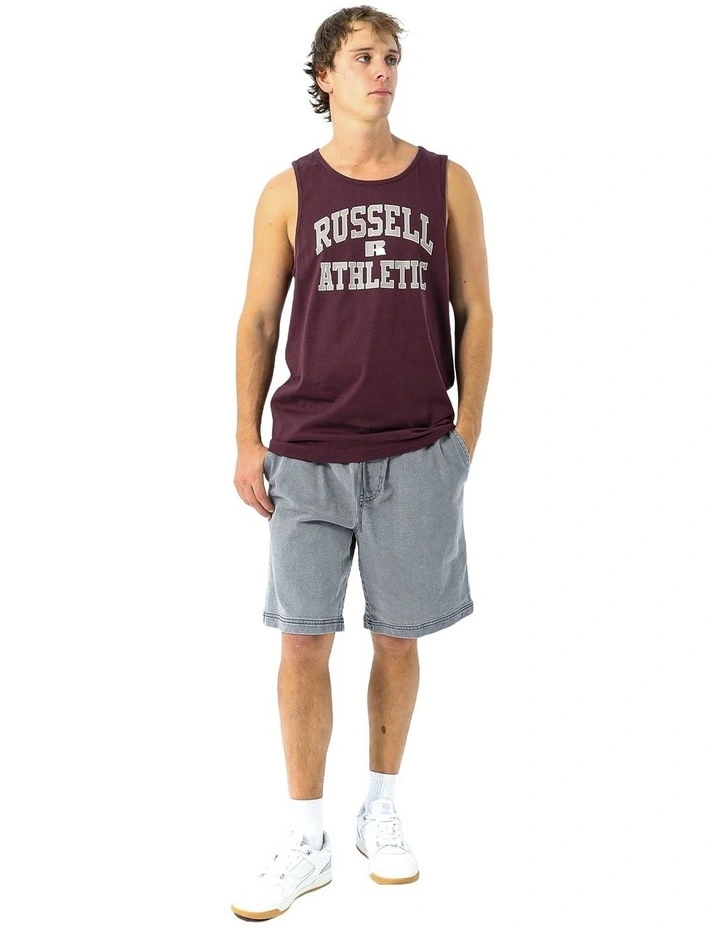 Eagle Arch Men's Singlet - Plum Wine image 5