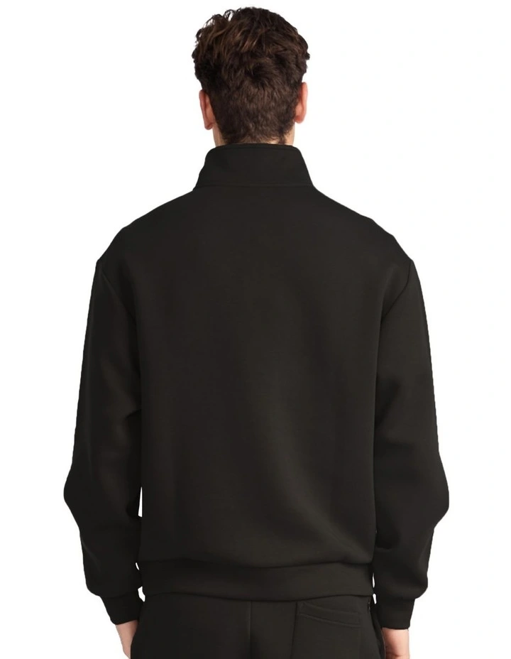 R Tech Leisure Men's Quarter Zip - Black image 3
