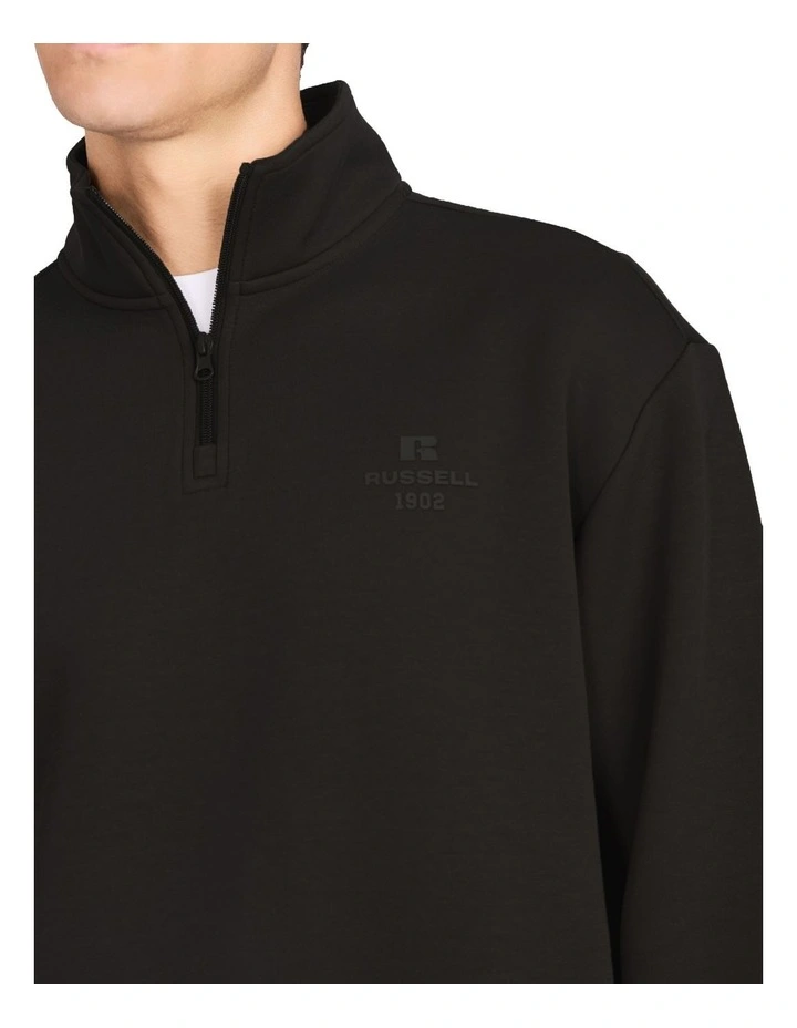 R Tech Leisure Men's Quarter Zip - Black image 4