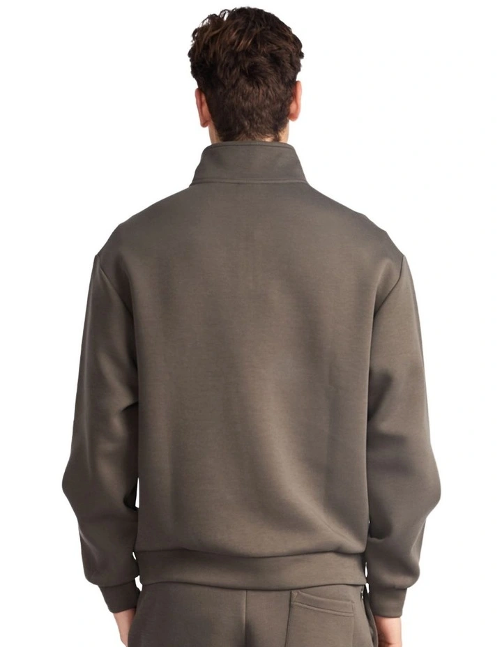 R Tech Leisure Men's Quarter Zip - Military image 2