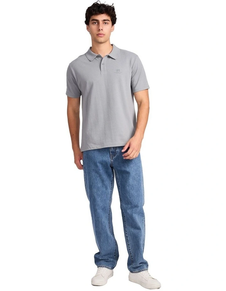 Brooklyn Pique Men's Polo - Ash image 4