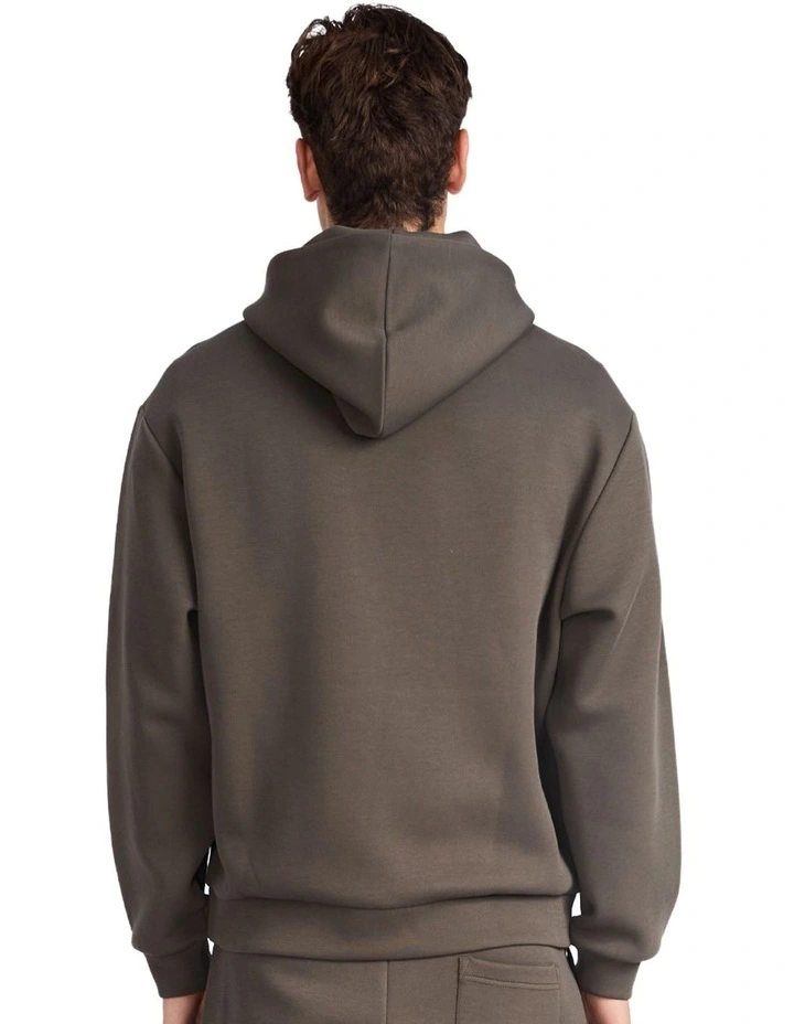 R Tech Leisure Mens Hoodie - Military image 3
