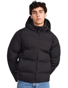 Bronx Mens Puffer Jacket - Black