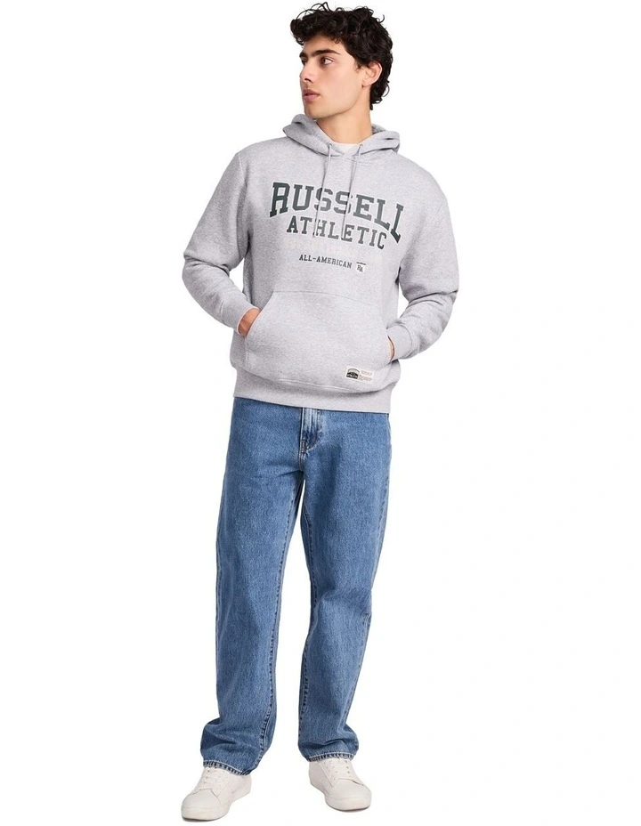 All American Hoodie - Grey Marle image 4
