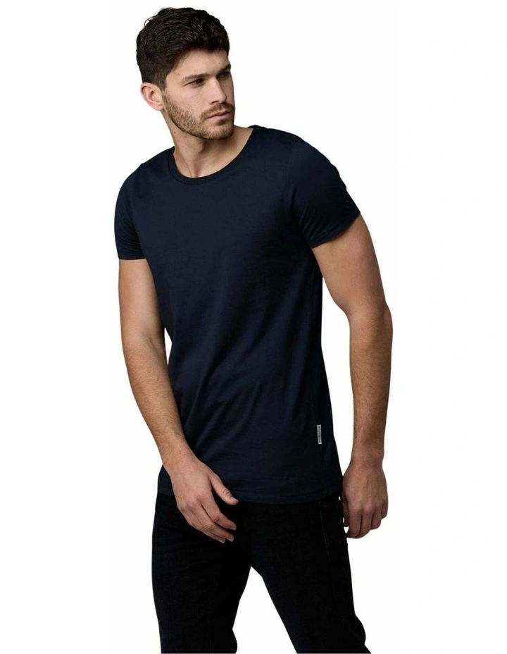 Fashion Tee in Navy image 3