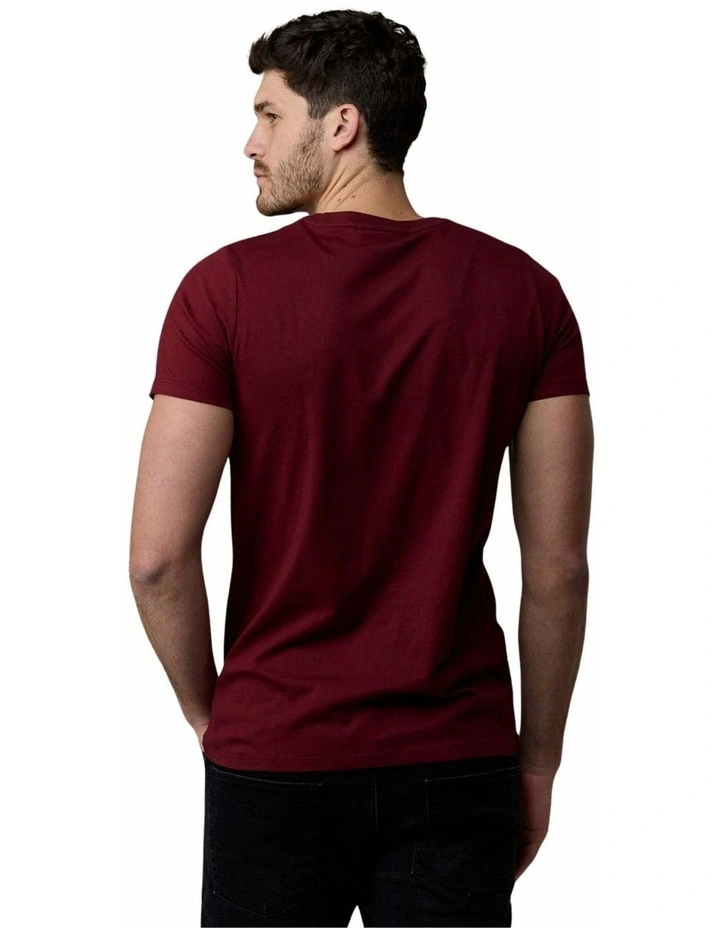 Classic Tee Bordeaux image 2