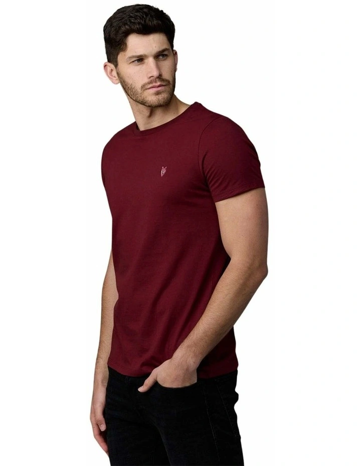 Classic Tee Bordeaux image 3