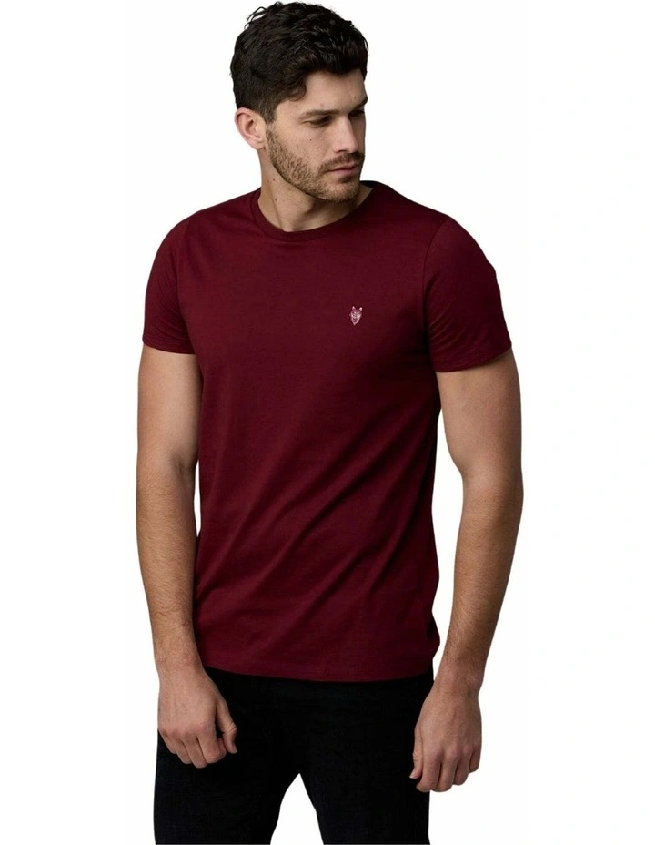 Classic Tee Bordeaux image 4