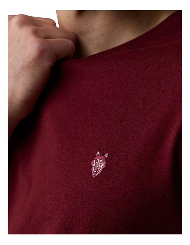 Classic Tee Bordeaux image 5