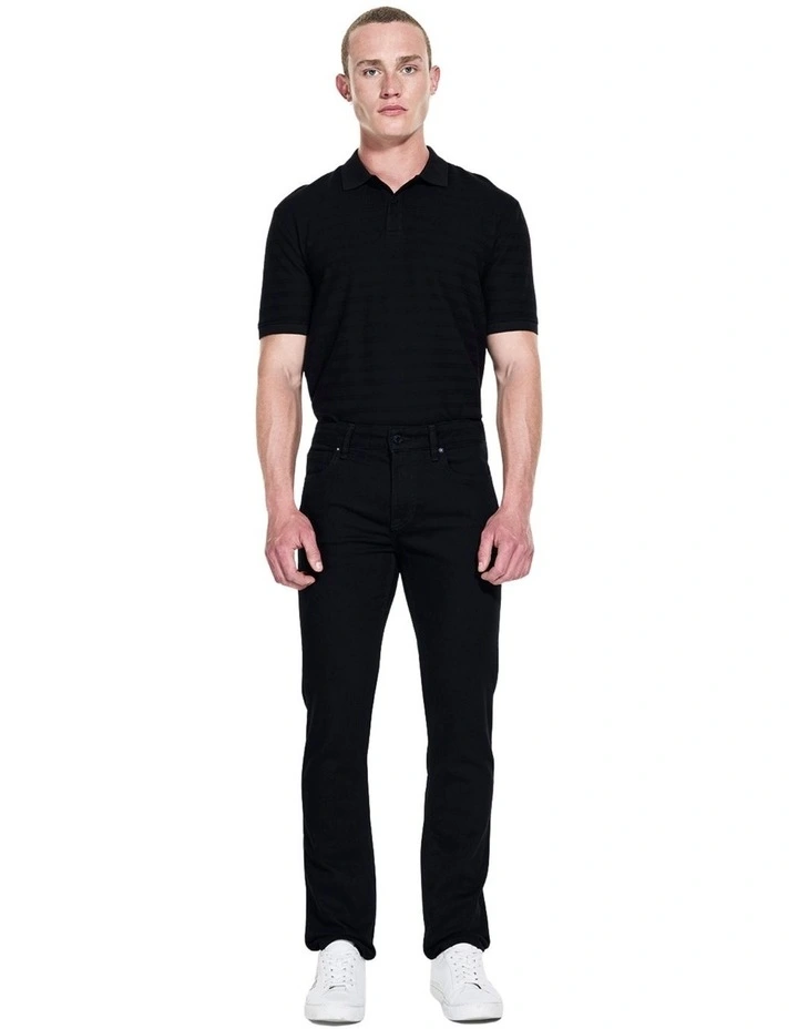 Angels Straight Leg Jeans in Black image 1