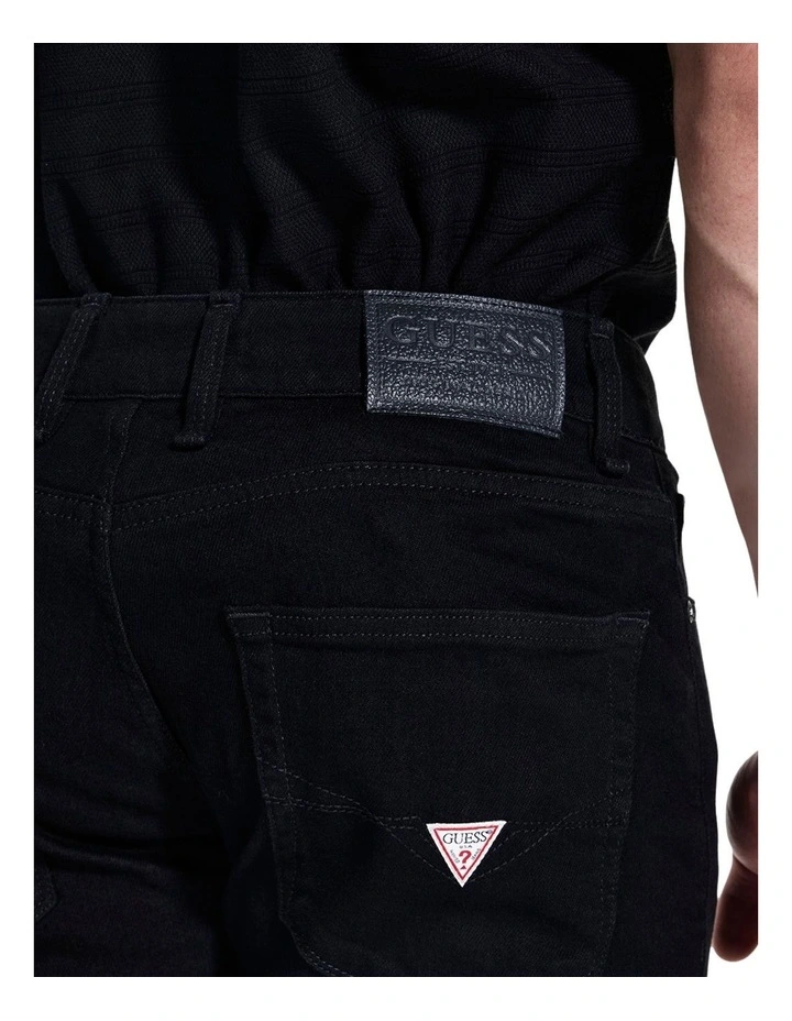 Angels Straight Leg Jeans in Black image 6
