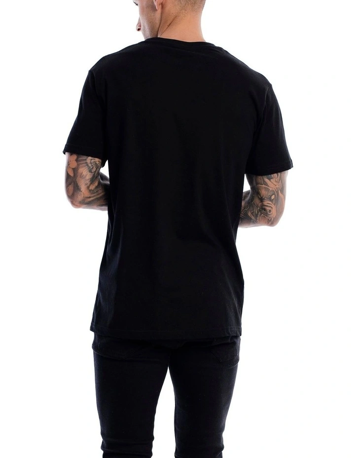 Arch Tee in Black image 2