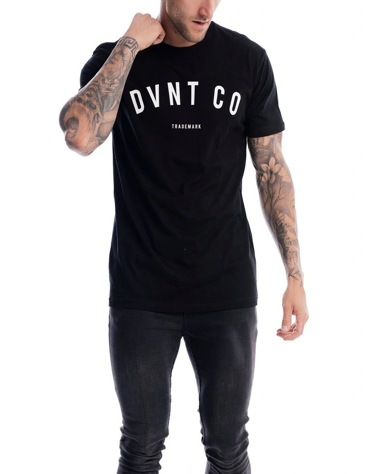 Arch Tee in Black image 3
