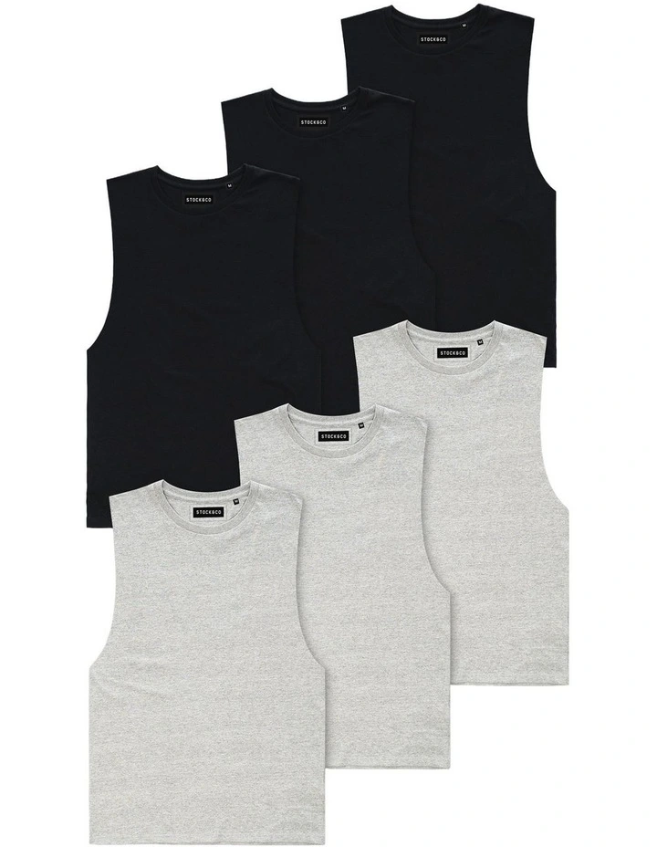 6-Pack Stock Tank in Multi image 1
