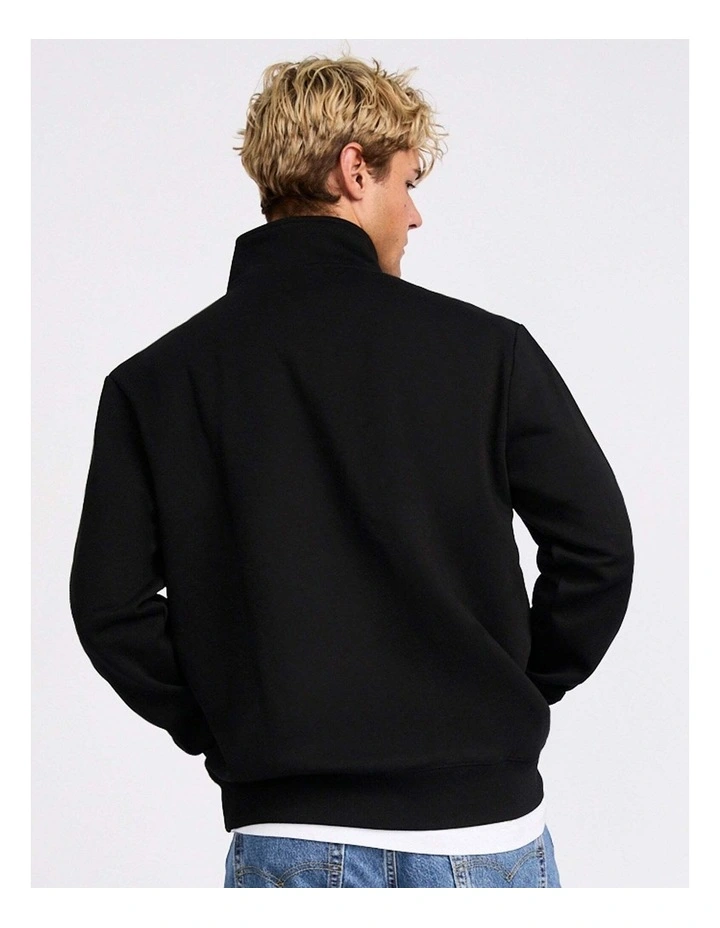 Brooklyn Men's Quarter Zip - Black image 3