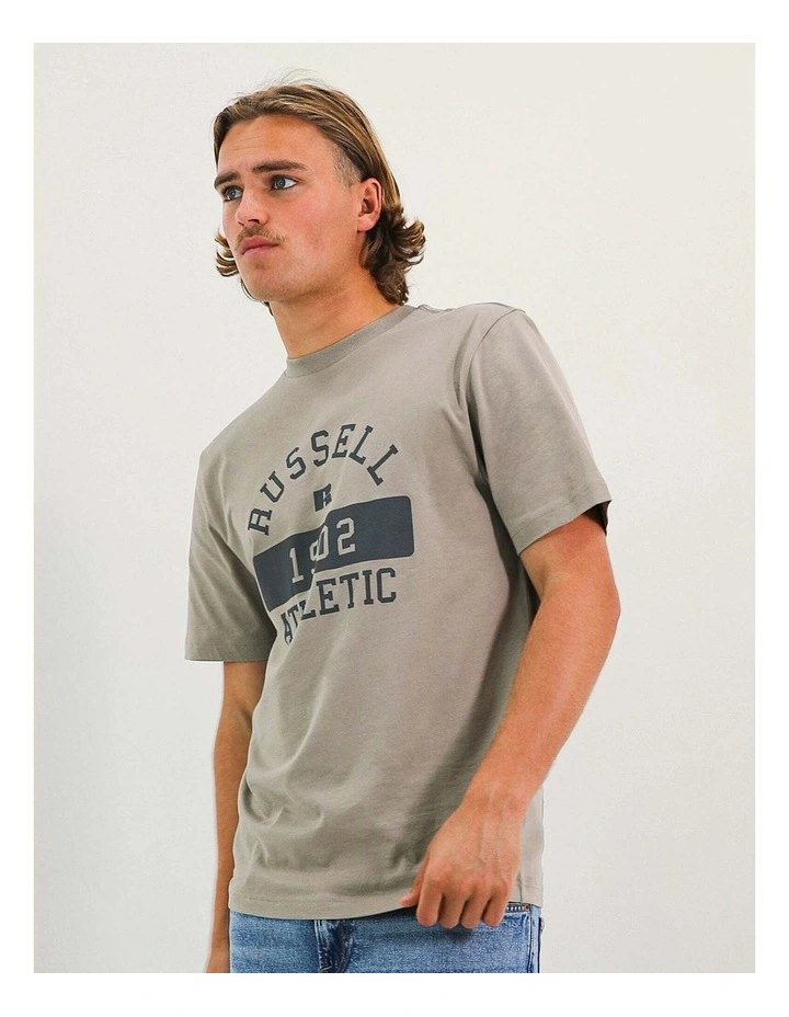 Arch Bar Men's Tee - Pumice image 3