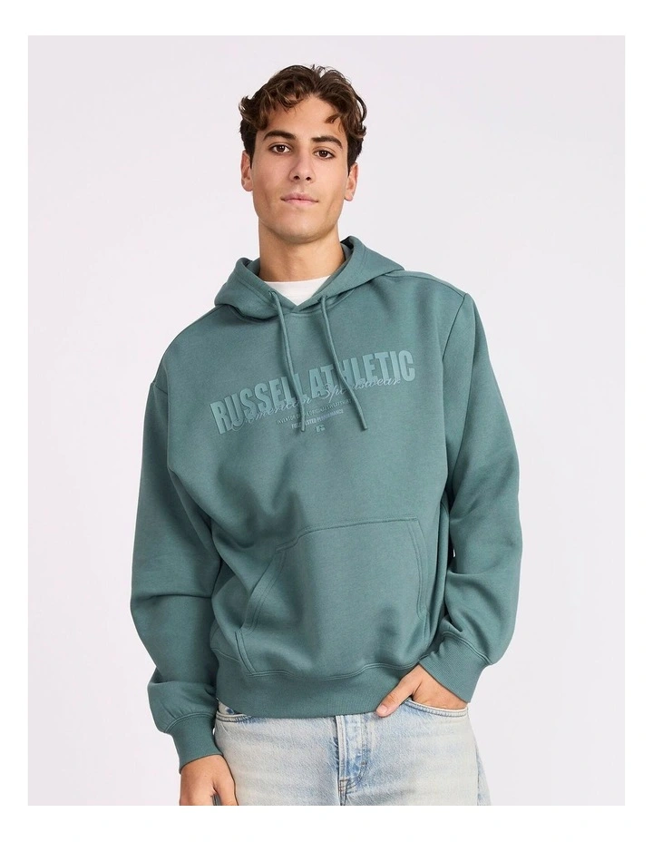 Impact Men's Hoodie - Washed Teal image 1