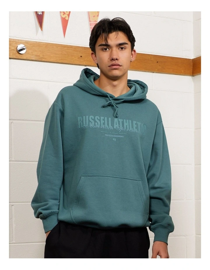 Impact Men's Hoodie - Washed Teal image 6